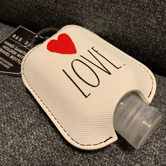Rae Dunn Hand Sanitizer Holder & Travel Bottle - Picture 3 of 4